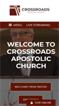 Mobile Screenshot of crossroadsapostolic.com