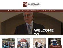 Tablet Screenshot of crossroadsapostolic.com